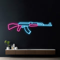 AK47 Gun Led Neon Signs CSGO Game Room AK47 Wall Decor 0