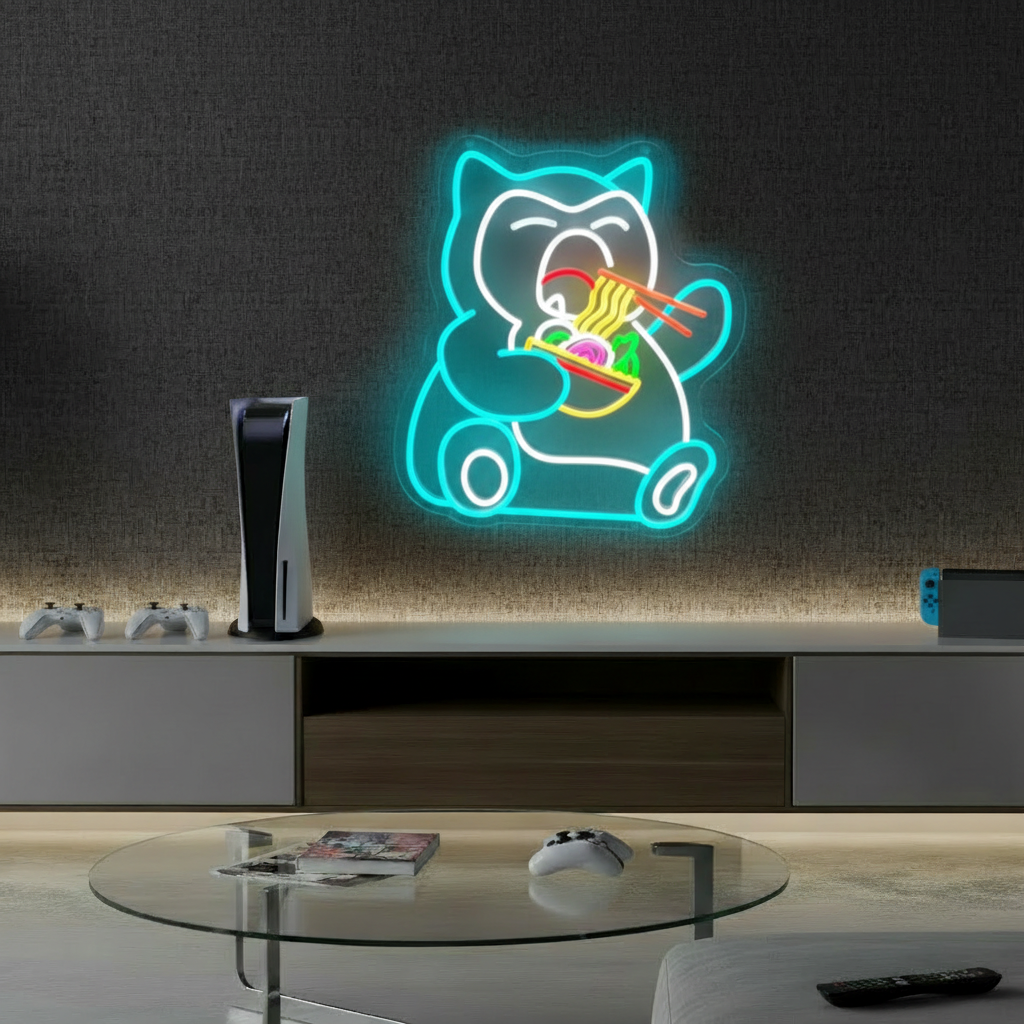 Anime Led Neon Sign Personalized Gifts Gaming Room Decor Sign 3