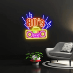 Back To The 80s Neon Light  Retro Party Decor Neon Sign 10