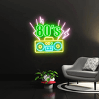 Back To The 80s Neon Light  Retro Party Decor Neon Sign 13