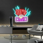 Back To The 80s Neon Light  Retro Party Decor Neon Sign 2