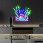 Back To The 80s Neon Light  Retro Party Decor Neon Sign 7