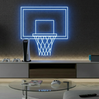 Basketball Hoop LED Neon Light Game Room Decor Sign 7