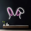Bunny Ear Led Neon Sign Gaming Room Decor Sign 0