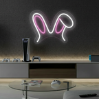 Bunny Ear Led Neon Sign Gaming Room Decor Sign 1