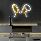 Bunny Ear Led Neon Sign Gaming Room Decor Sign 2