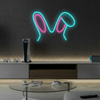 Bunny Ear Led Neon Sign Gaming Room Decor Sign 3