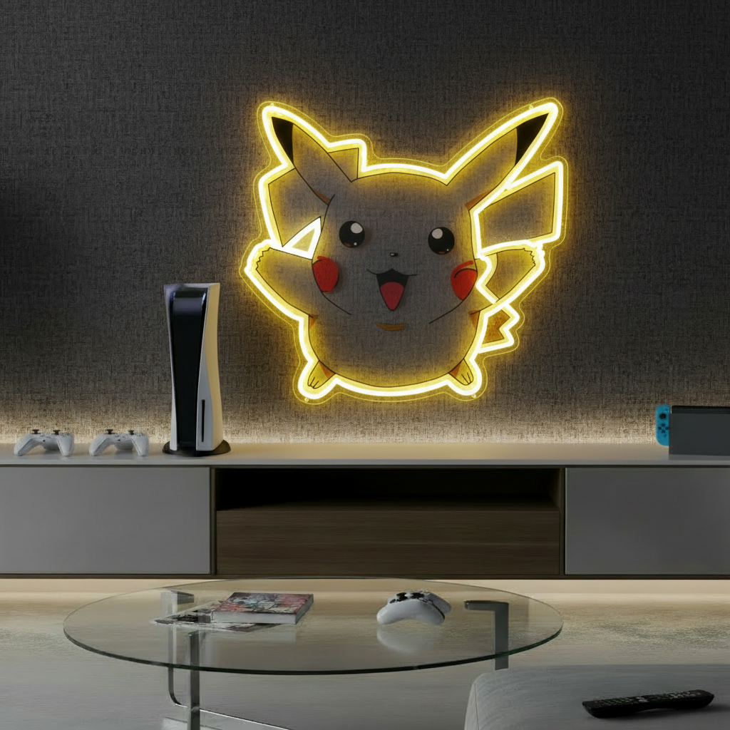 Cartoon Neon Artwork Sign Room Decor Sign 1