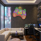 Colorful Cartoon Gaming Artwork Led Neon Sign Light 4