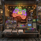 Colorful Cartoon Gaming Artwork Led Neon Sign Light 7