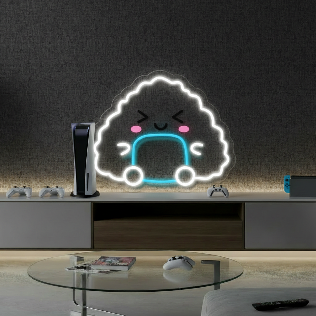 Cute Cartoon LED Neon Sign Kids Room Decor Sign 0