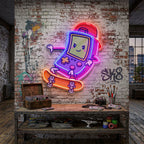 Cute Game Controller LED Neon Sign Light Pop Art 4