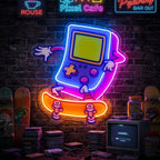Cute Game Controller LED Neon Sign Light Pop Art 8