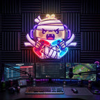 Cute Mummy Gaming LED Neon Sign Light Pop Art 11
