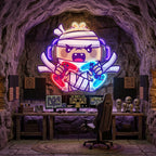 Cute Mummy Gaming LED Neon Sign Light Pop Art 5