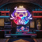 Cute Mummy Gaming LED Neon Sign Light Pop Art 6