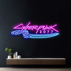 Cyberpunk 2077  Neon Sign for Gaming Room Decor 0