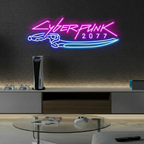 Cyberpunk 2077  Neon Sign for Gaming Room Decor 1