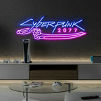 Cyberpunk 2077  Neon Sign for Gaming Room Decor 2