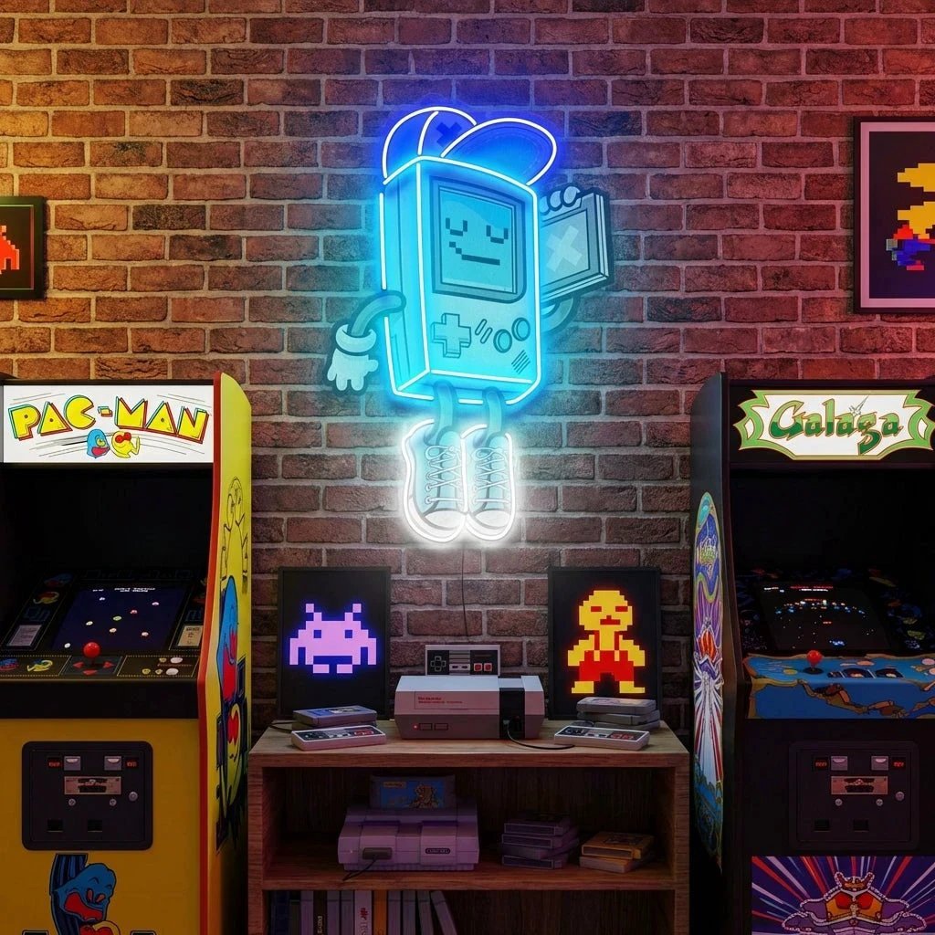 Game Boy Artwork Led Neon Sign Light 3