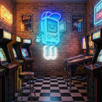 Game Boy Artwork Led Neon Sign Light 8