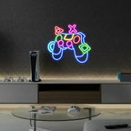 Game Controller Neon Sign Led Neon Sign for Wall Decor 0