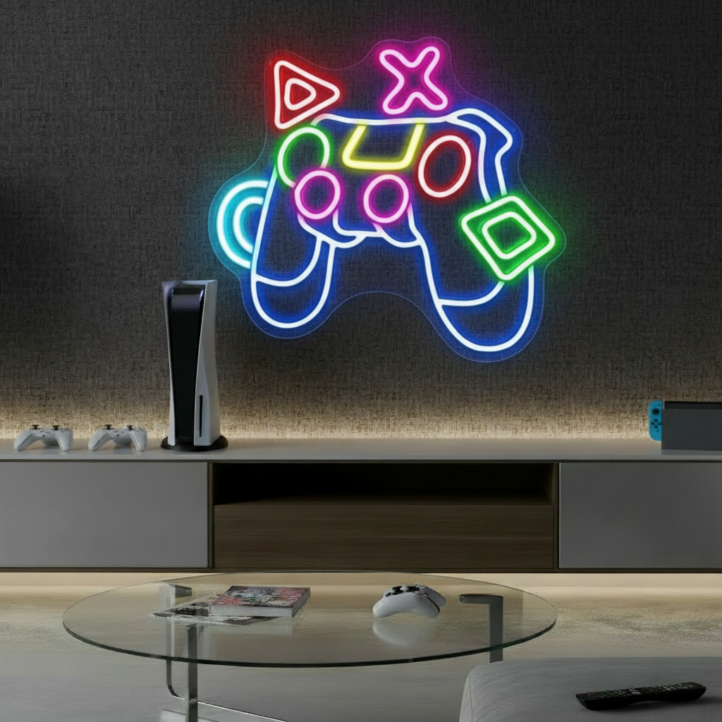 Game Controller Neon Sign Led Neon Sign for Wall Decor 1