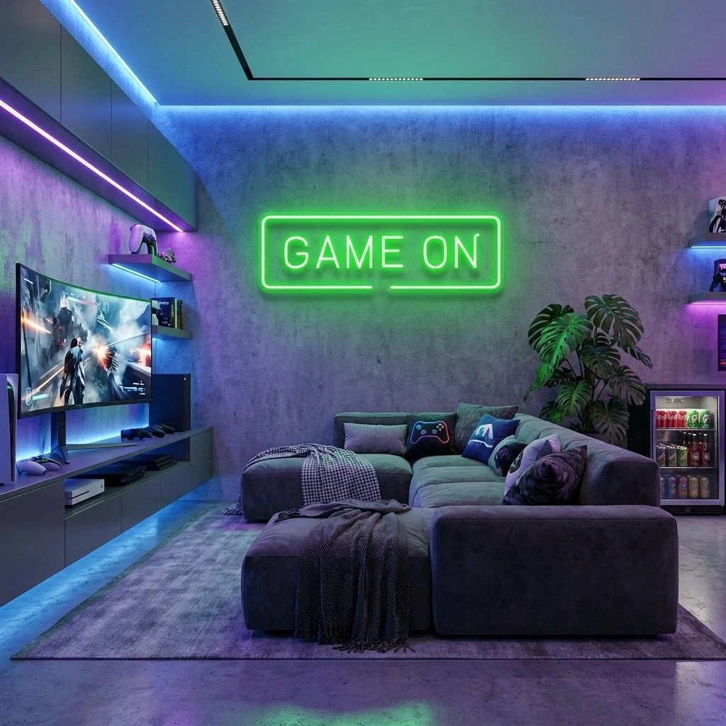 Game On Led Neon Sign Light 0