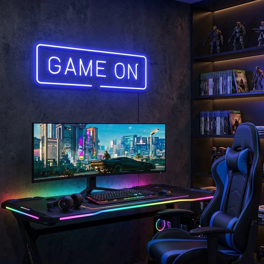 Game On Led Neon Sign Light 10