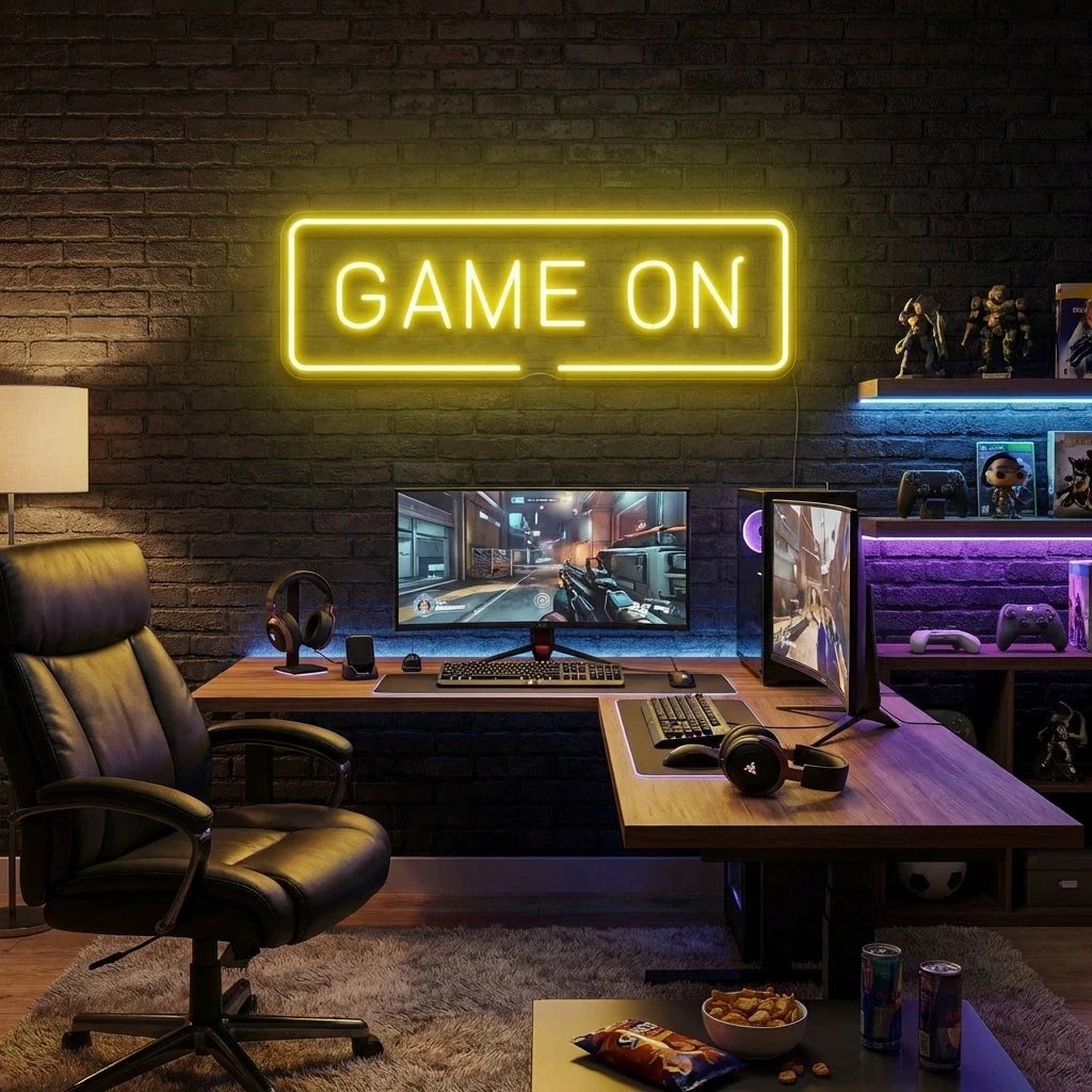 Game On Led Neon Sign Light 11