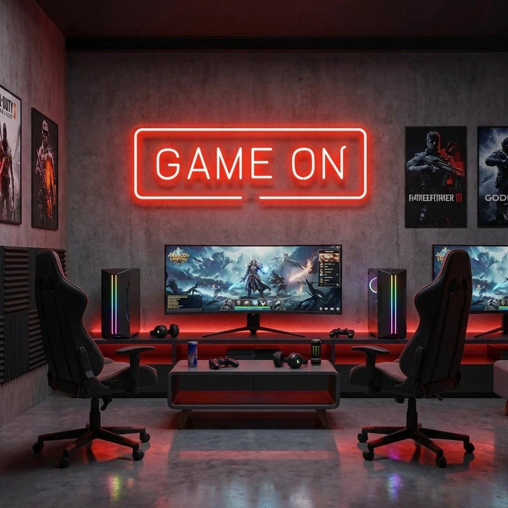 Game On Led Neon Sign Light 13