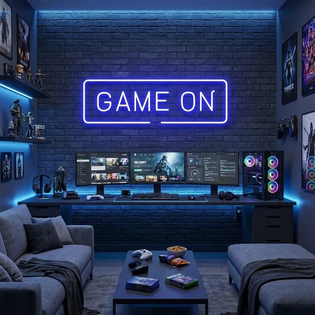 Game On Led Neon Sign Light 14