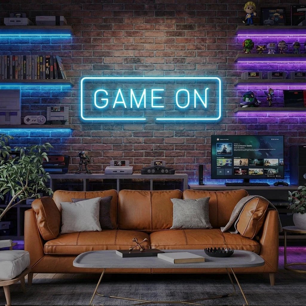 Game On Led Neon Sign Light 24