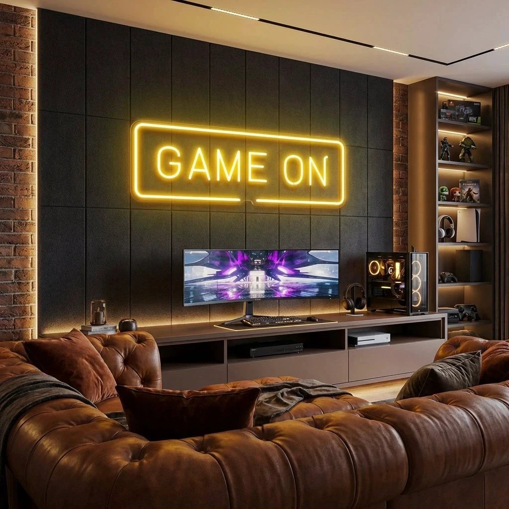Game On Led Neon Sign Light 25