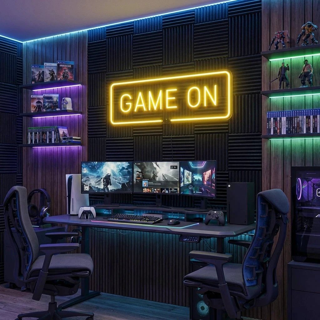 Game On Led Neon Sign Light 28