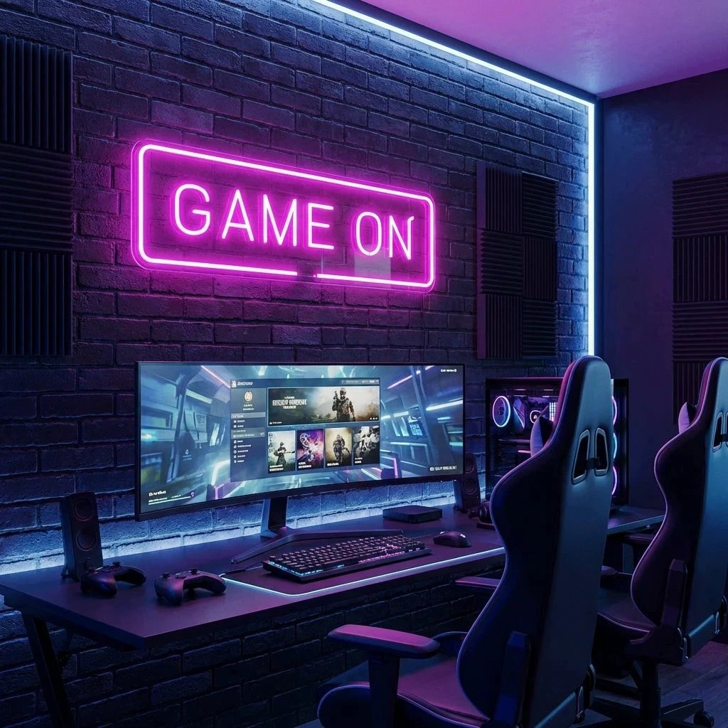 Game On Led Neon Sign Light 31