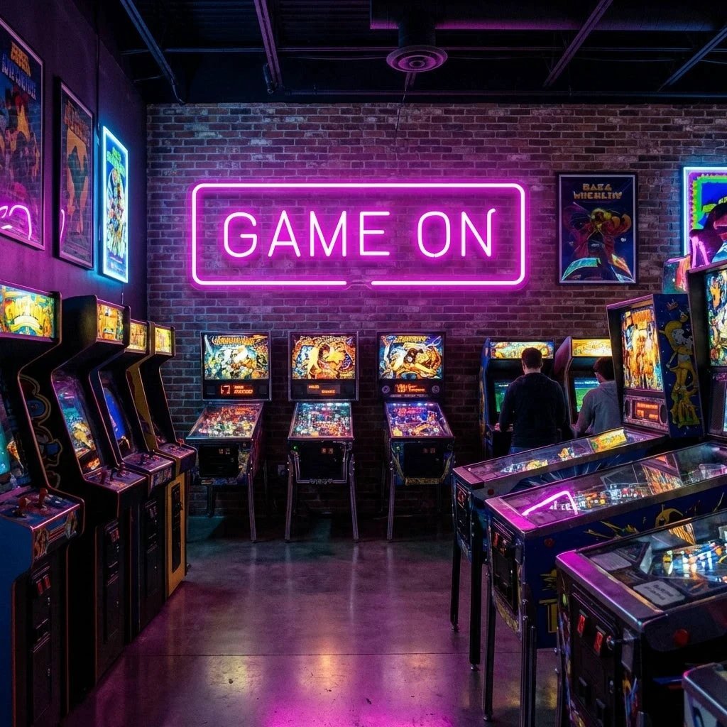 Game On Led Neon Sign Light 32