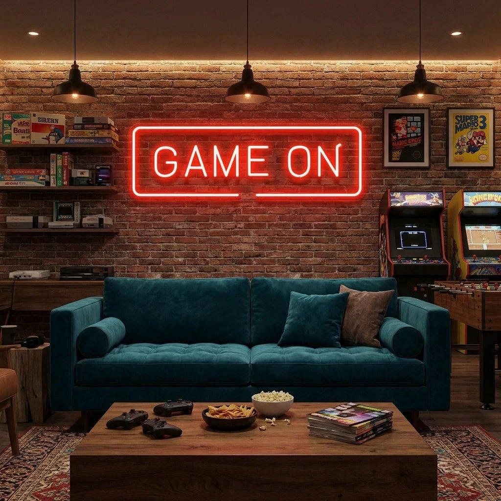 Game On Led Neon Sign Light 35