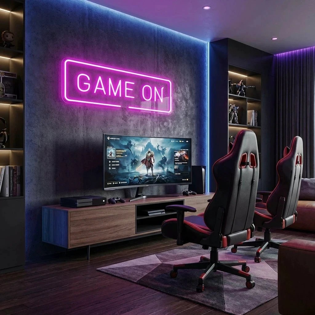 Game On Led Neon Sign Light 38