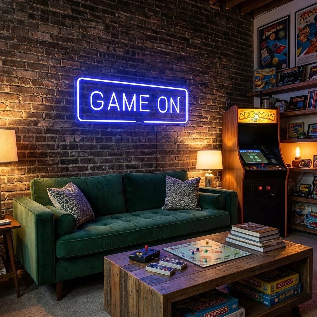 Game On Led Neon Sign Light 39