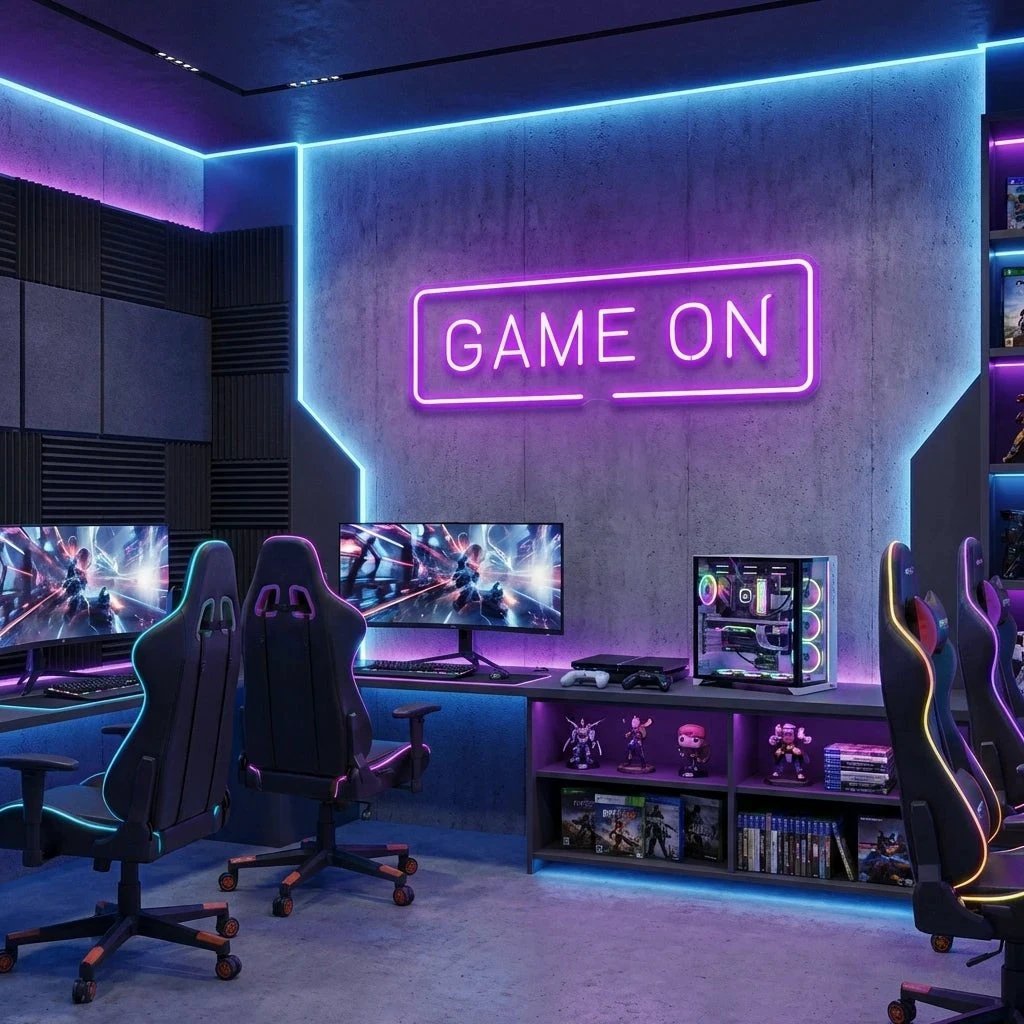 Game On Led Neon Sign Light 44