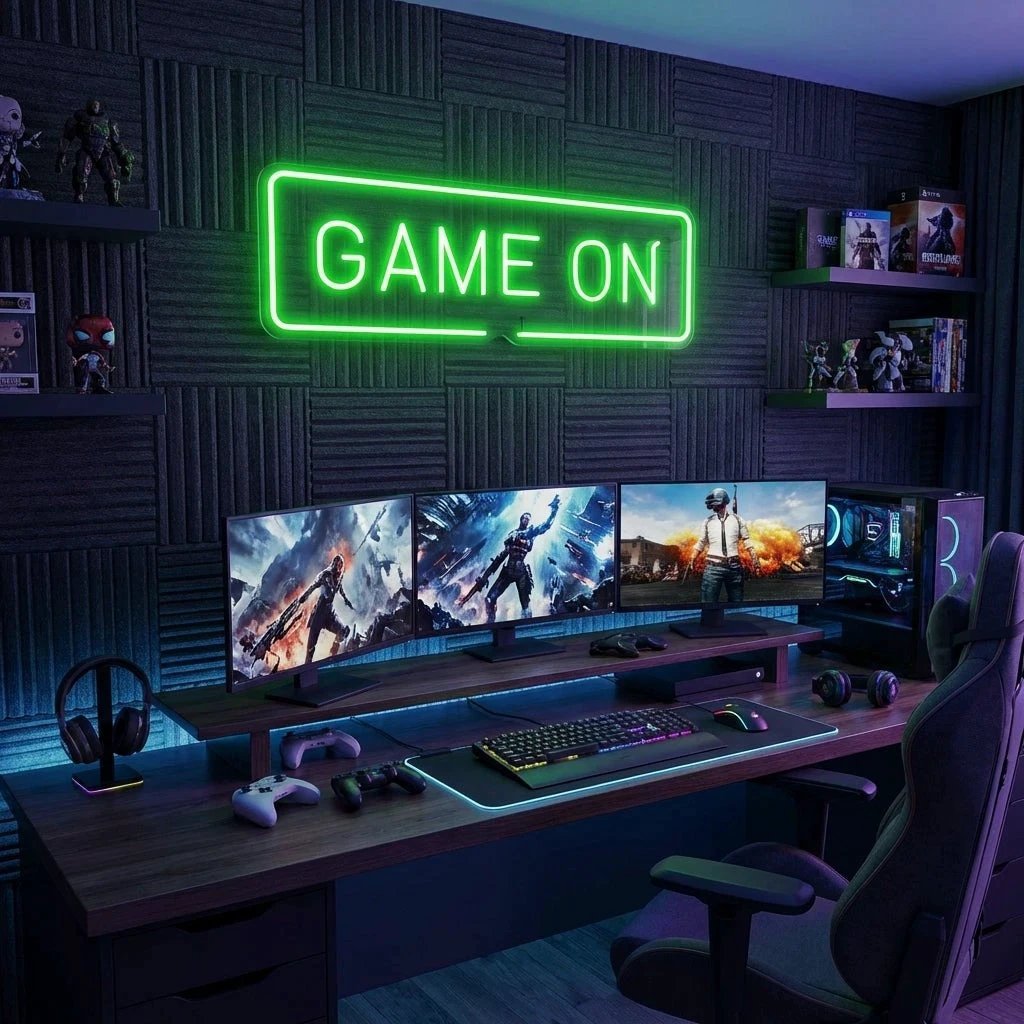 Game On Led Neon Sign Light 49