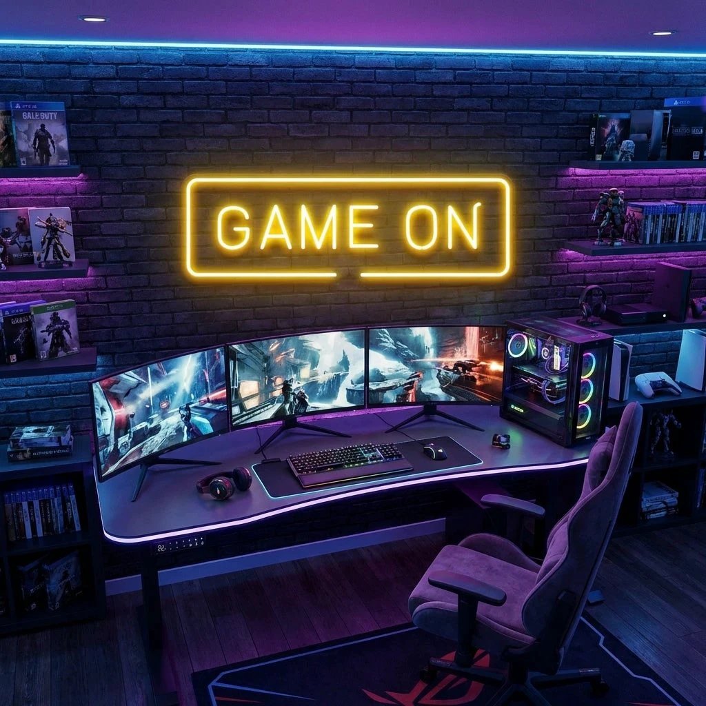 Game On Led Neon Sign Light 5
