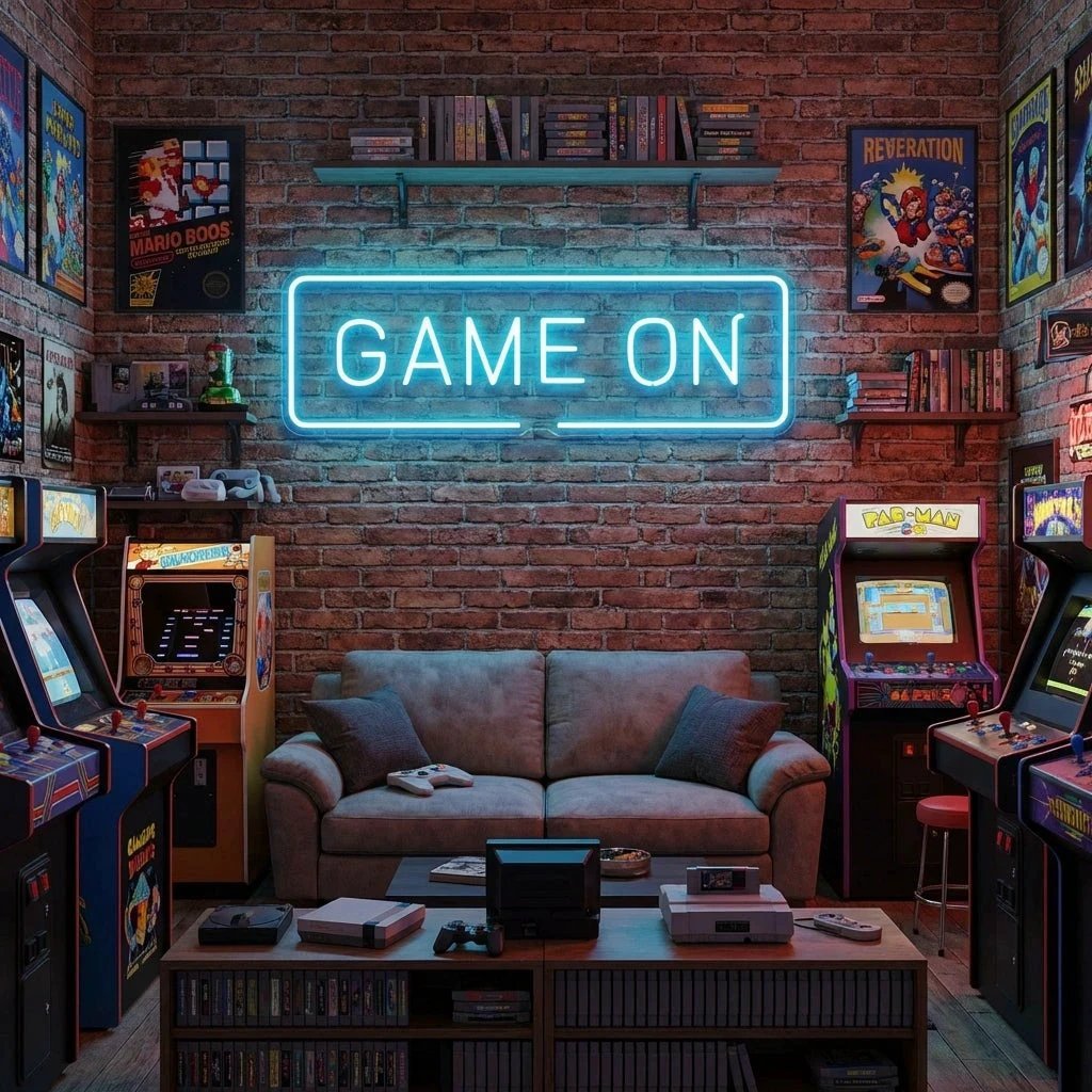 Game On Led Neon Sign Light 50