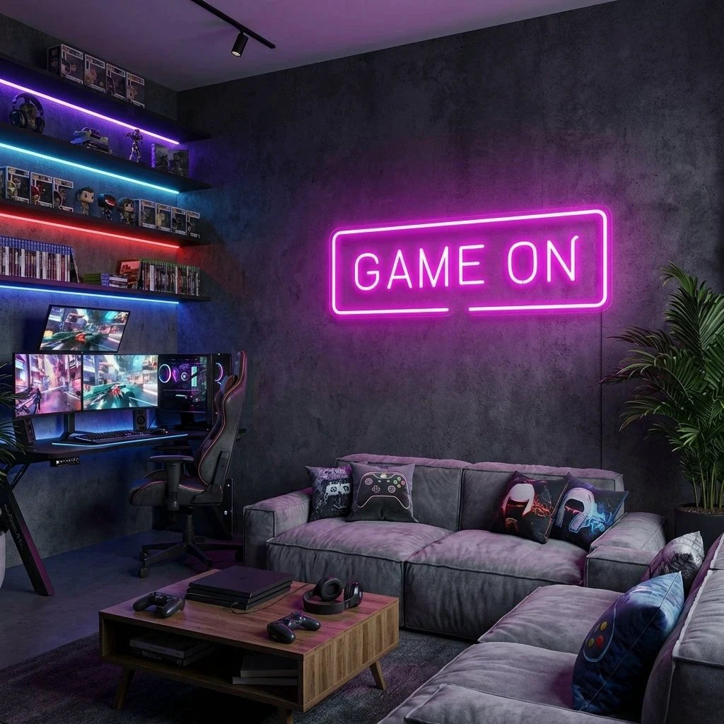 Game On Led Neon Sign Light 53