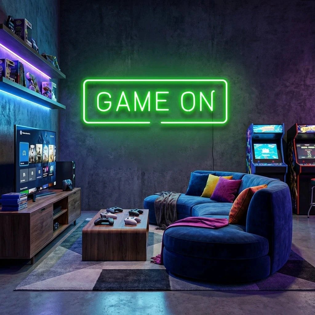 Game On Led Neon Sign Light 55