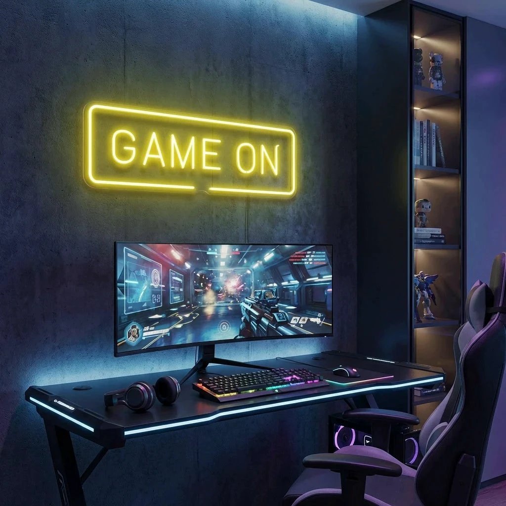 Game On Led Neon Sign Light 56