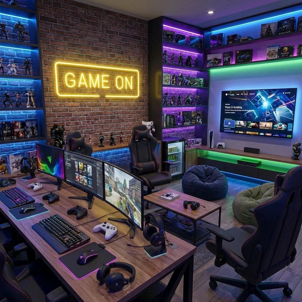 Game On Led Neon Sign Light 58
