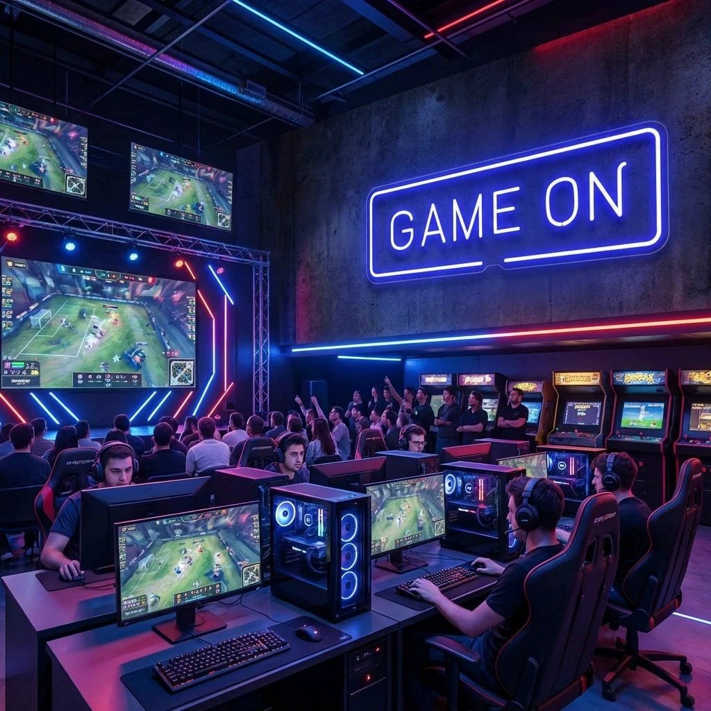 Game On Led Neon Sign Light 59