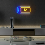 Game Switch Neon Sign For Gaming Room Decor 3
